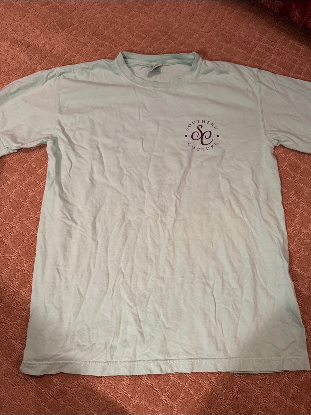 Southern Couture Women’s Short-Sleeve Tee in Light Mint